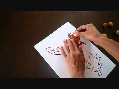 יצירה לסתיו - עלים