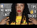 Heres HOW TO PREVENT AND REMOVE LINT FROM YOUR LOCS | Remove Lint in Dreadlocks