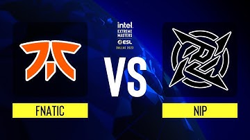 fnatic vs. NiP - Map 3 [Ancient] - IEM Dallas 2023 Europe CQ - Lower bracket