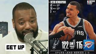 Victor Wembanyama has GOAT potential unlike anything we've ever seen - Canty on Spurs beat Thunder