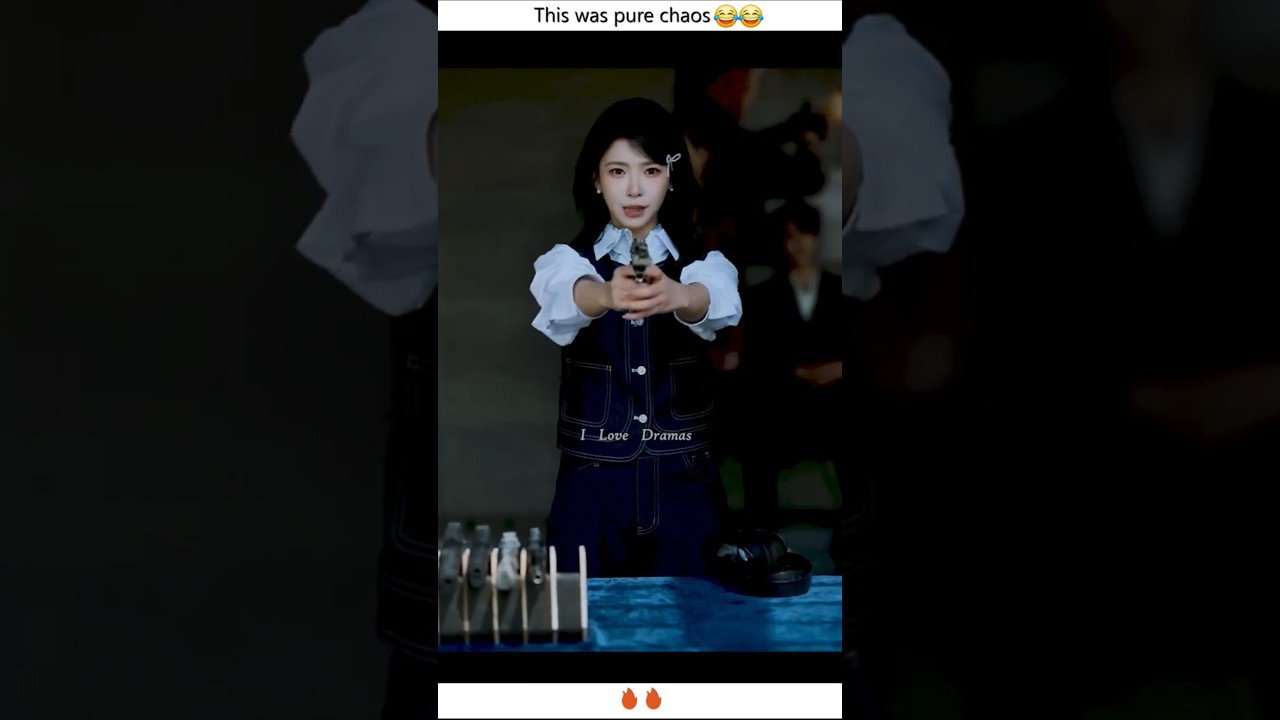 She tried to miss… But hit a bullseye😂 #cdrama #minidrama #cdm #kdm #bts #kdrama #viral #dramacomedy