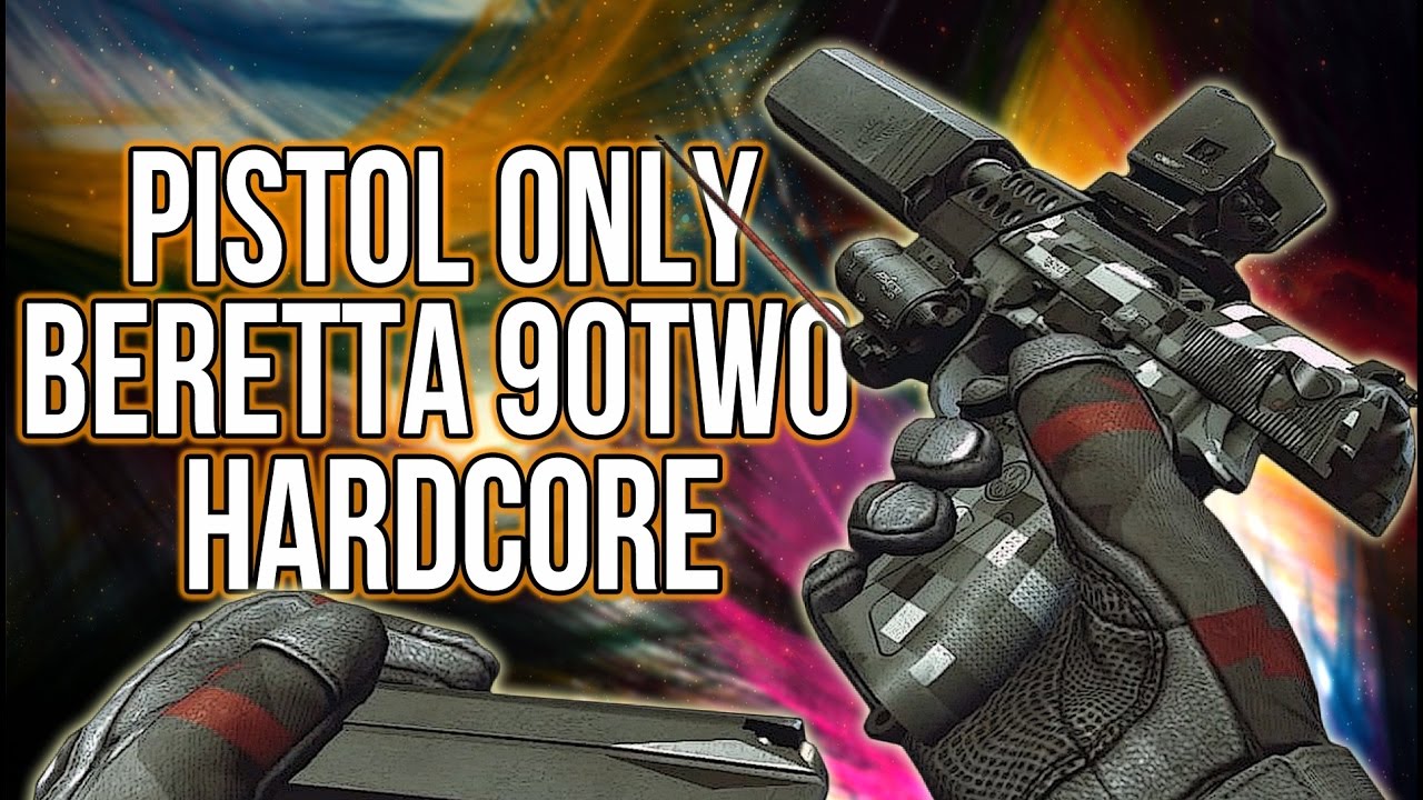 Contract Wars - Beretta 90two Pistol Only Match (Facecam&Commentary)