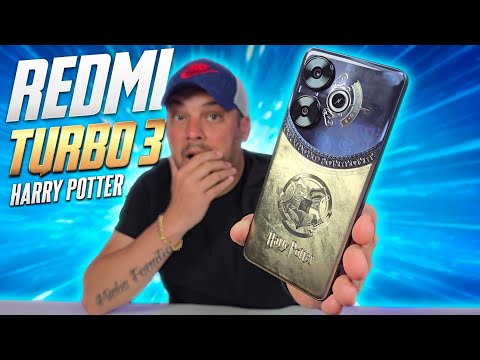 NOVO REDMI TURBO 3 [POCO F6] HARRY POTTER EDITION! ITEM DE COLECIONADOR!