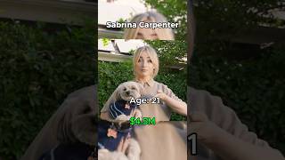 INSANE Evolution of Sabrina Carpenter 💸❤️ #networth #evolution #sabrinacarpenter #espresso