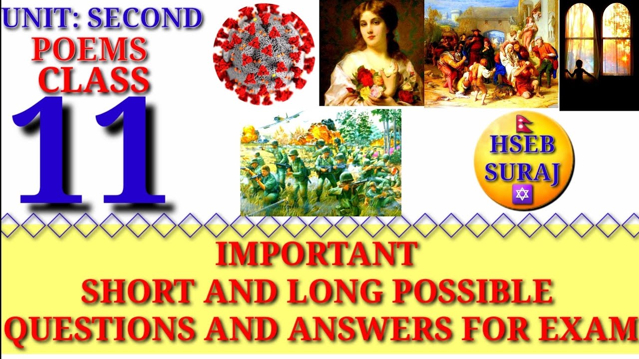 Class 11 Questions & Answers For Exam | Compulsory English Class 11