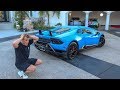 TAKING DELIVERY OF JAKE PAUL’S $350,000 HURACAN PERFORMANTE