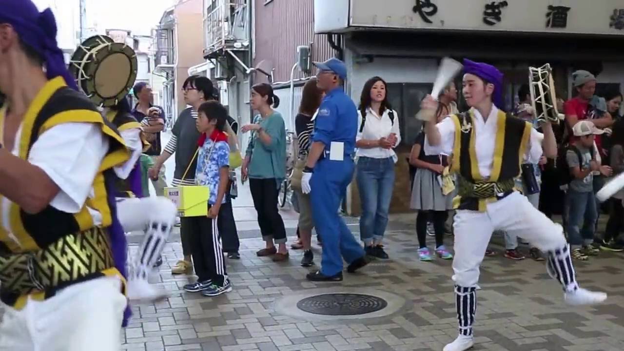 エイサー よなは徹 琉鼓会 2016 琉球祭（神戸市長田）