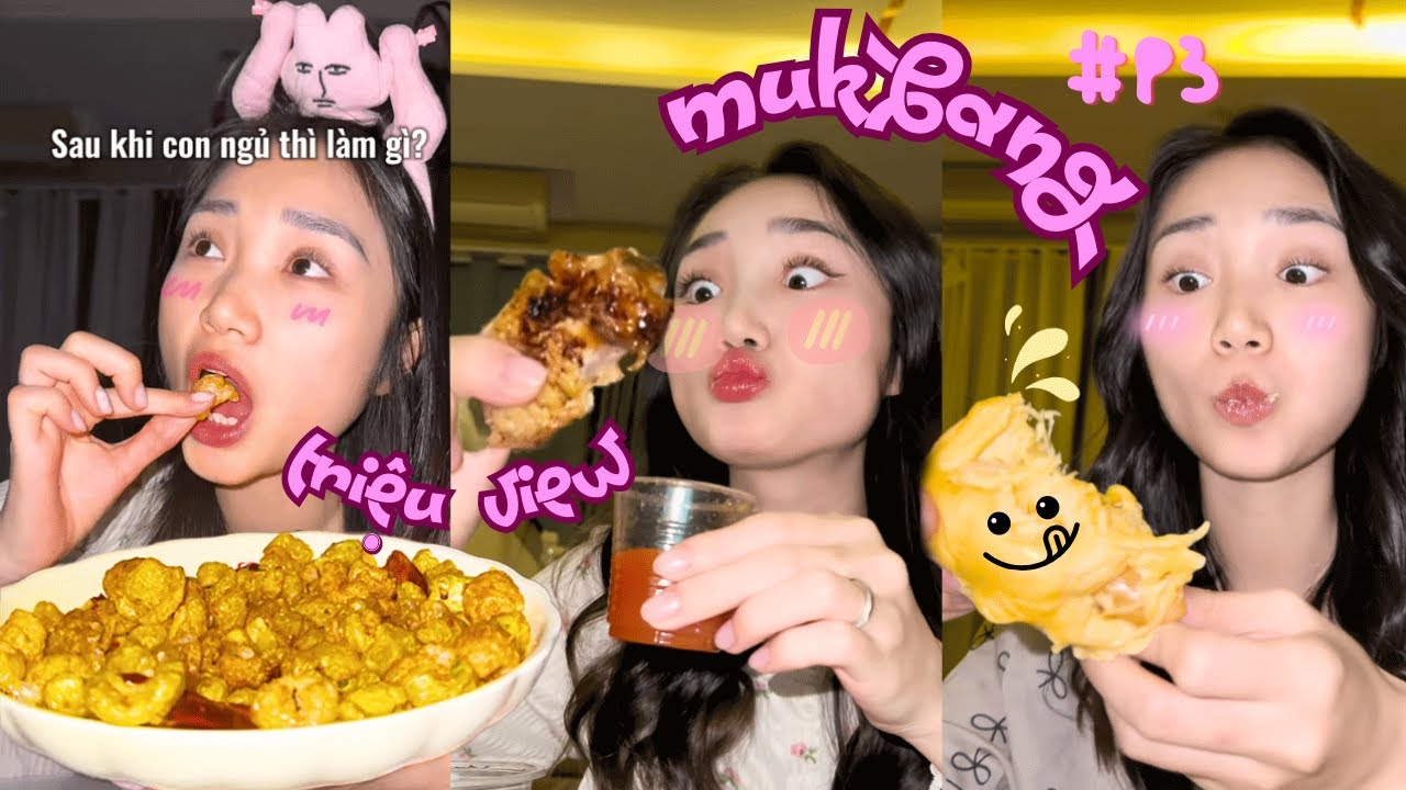 #P3 TỔNG HỢP VIDEO MUKBANG TRIỆU VIEW CỦA MẸ SƯỜN SÓC 💗