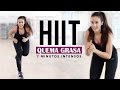 Quemar grasa | HIIT cardio de 7 minutos intenso