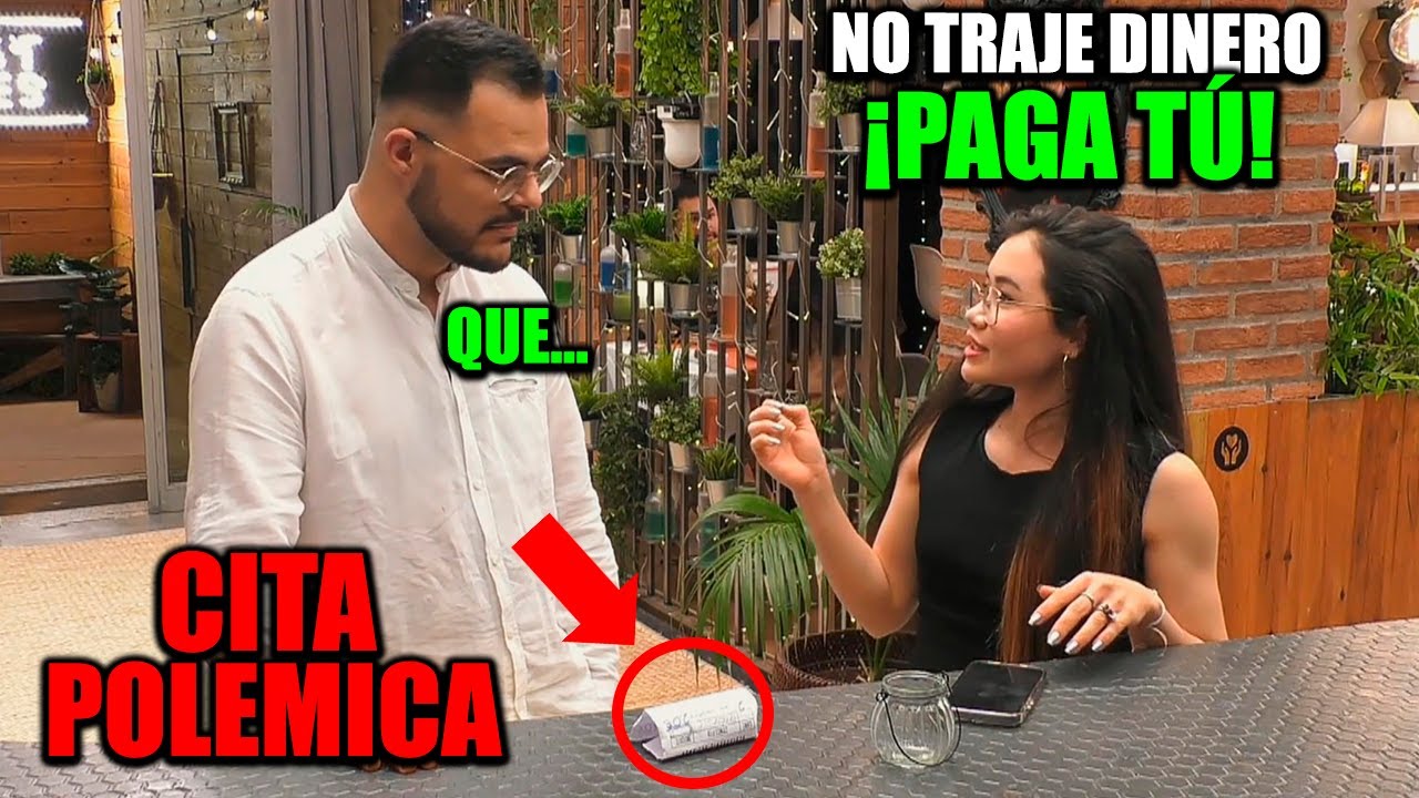 Una SOLTERA MIENTE para que SU CITA le PAGUE la CUENTA y ÉL se NIEGA 😱 First Dates