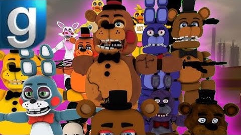 |Gmod FNaF| Spawning as Many Ragdolls as Possible!