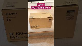 Sony FE 100-400mm F4.5 GM OSS丨Sel100400MC #sony #lens #camera #shorts