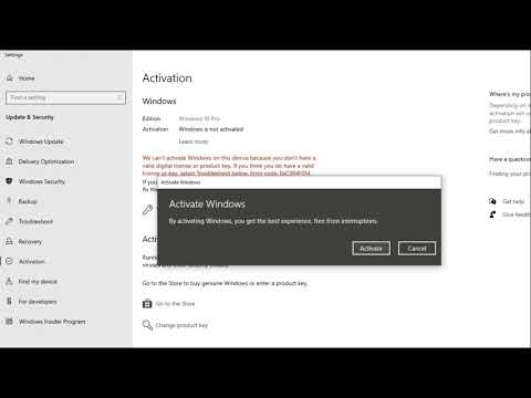 How to Activate Windows 10 License Key? - YouTube