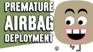 Airbags Deploying Premature Deployment - A Cartoon Featuring Airbags
