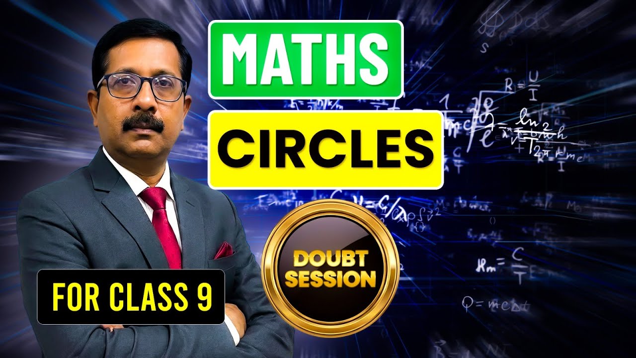 EduAid One Shot Live | Maths | Circles | Doubt Session | Class 9 | SEBA