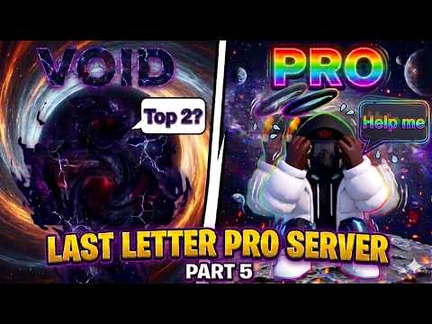 Roblox Last Letter Grinding (Pro Server) Part 5