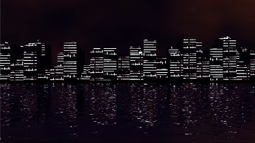 Creating a city with animated water (3ds max with Greeble and after effects)