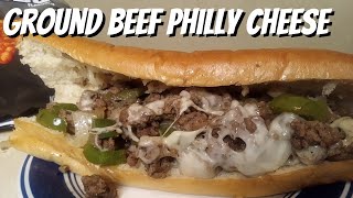 How to Make a Cheap and Easy Philly Cheese Steak with Ground Beef!