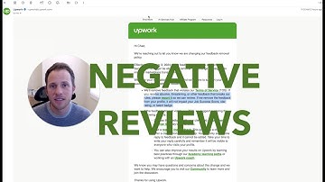 Upwork Policy Change! - Client Feedback Removal - How To Recover From Negative Reviews