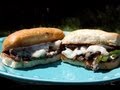 Philly Cheese Steaks on the Kettle Q