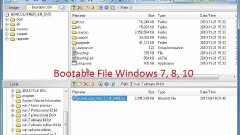 Cara Bootable Windows Ke Flashdisk Dengan Ultrs ISO