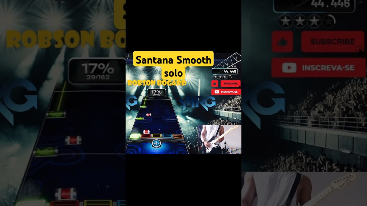 Solo "Santana" - Smooth| [Yarg/Yarc] (Expert Guitarra ⭐) 🎸 