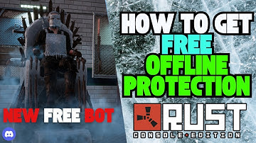 How to get Free Offline Protection on Rust Console Edition Setup | New Free Bot | Shop | ZORP |