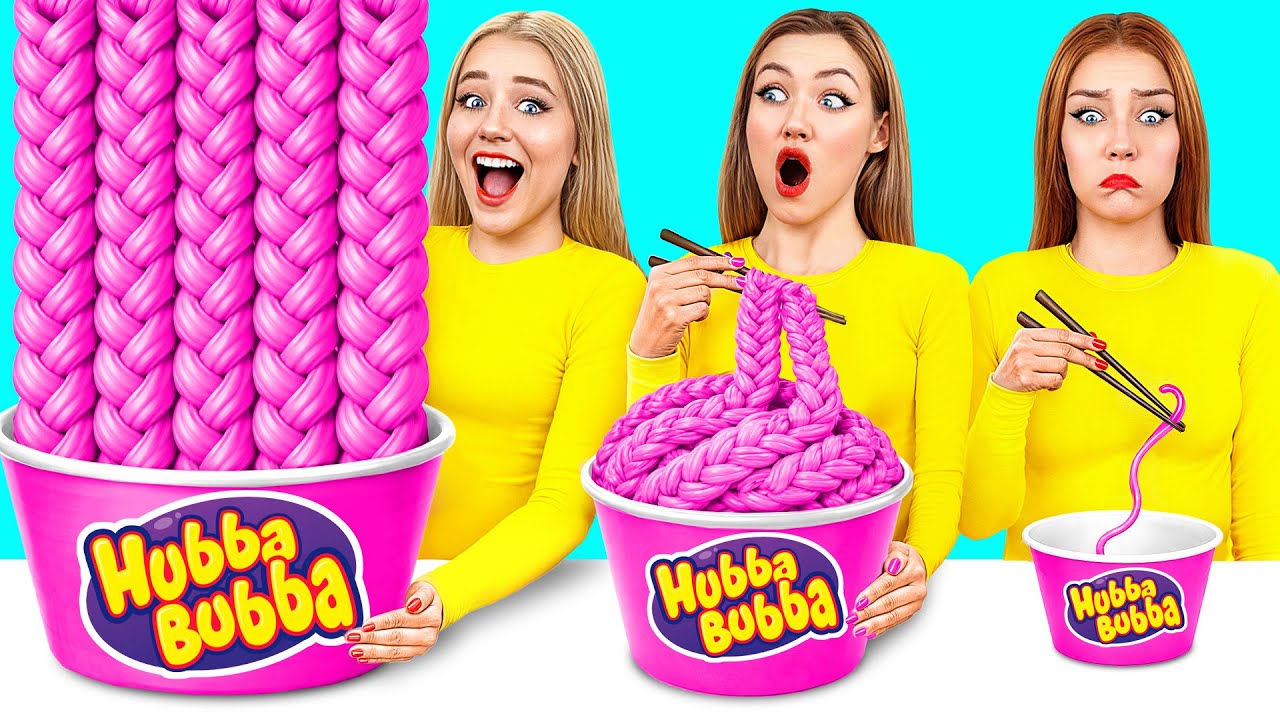 Большая, Средняя или Маленькая Тарелка Челлендж | Вкусные Рецепты с Едой от Trend DO Challenge