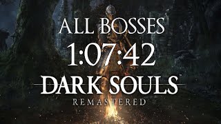 Dark Souls Remastered All Bosses Speedrun In 10742 Igt Former World Record