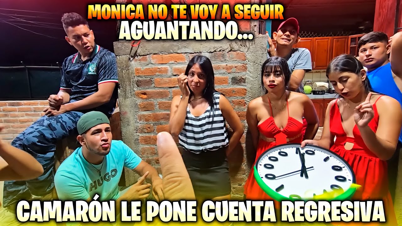 Camarón se cansó de rogarle a Mónica que participe. Le dejo las cosas claras enfrente de todos