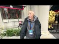 Dathan Ritzenhein reacts after 2026 Boston marathon 
