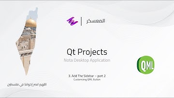 Qt6 Fluid Elements - Animation Elements in QML (Arabic Narration)