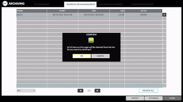 PixelMaster Embedded NVR: Reserved Data Management