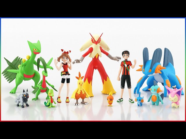 Figures Pokemon Full Color Stadium Part 3 - Bandai - 1998 - Complète - NEUF