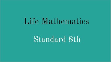 8th std Maths  Life Mathematics Exercise 4.5 PART -1 | 8th Maths Samacheer Kalvi NEW Syllabus 2020