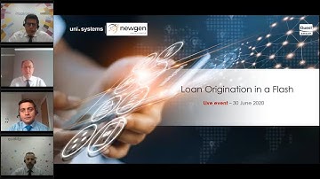 Webinar: Loan Origination in a Flash