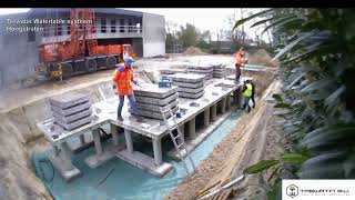 Timelapse Plaatsing Trewatin Watertable System In Hoogstraten