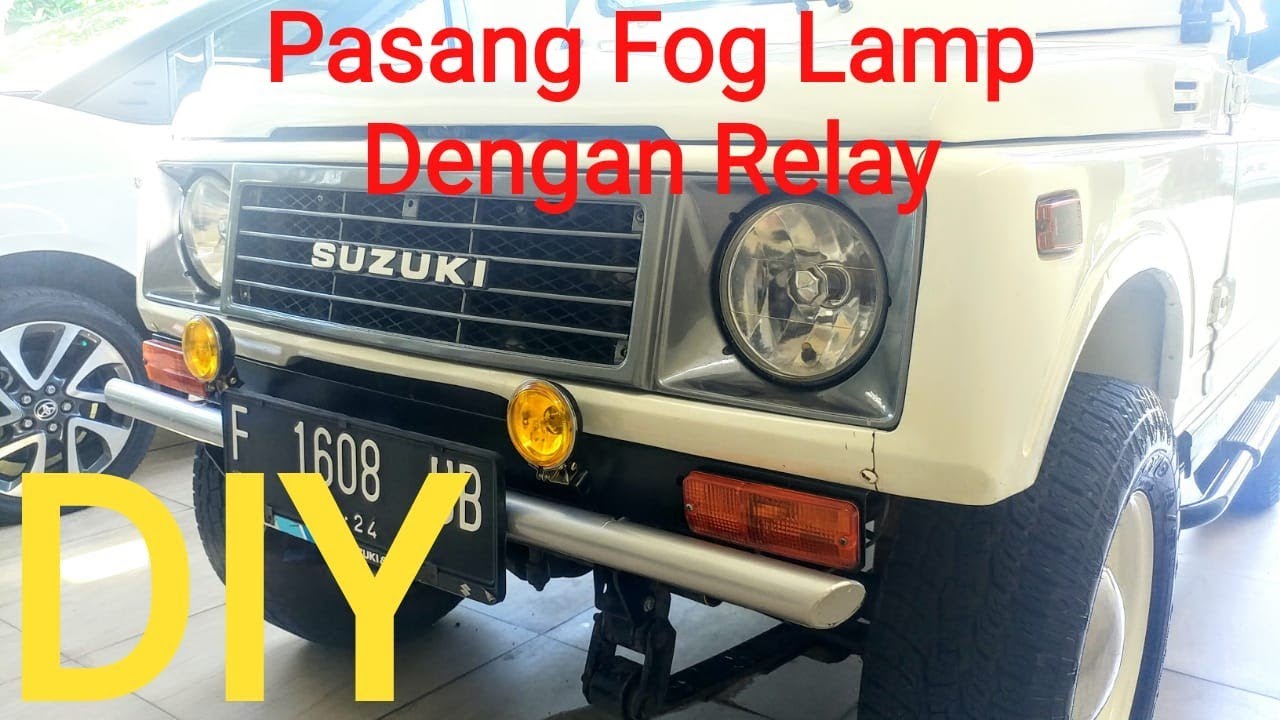  Cara  Pasang  Fog Lamp Lampu Tembak Dengan Rangkaian Relay 