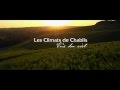 The Chablis winegrowing region seen from the sky