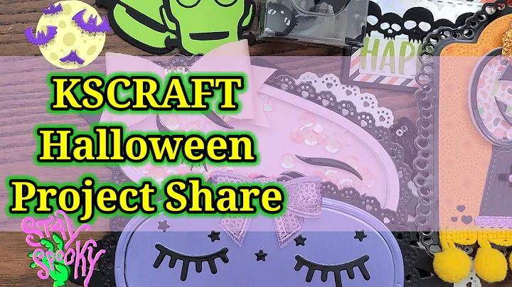 NEW! Halloween Projects! Featuring KSCRAFT Dies I Gift Ideas
