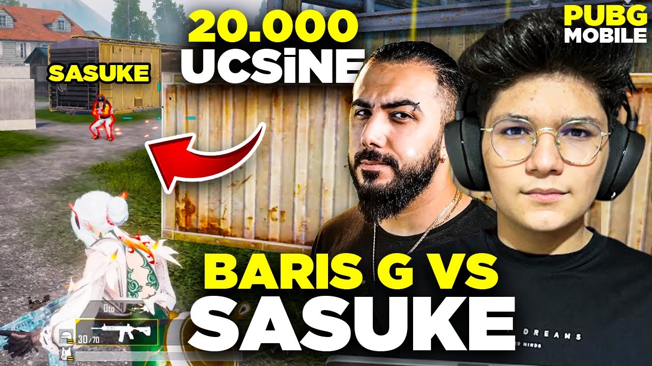 BARIŞ G İLE 20.000 UCSİNE VS ATTIK! BARIŞ G VS SASUKE - PUBG MOBİLE