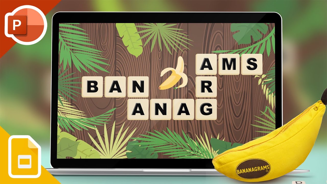 Bananagrams Game for Speech and Language Therapy - Teaching Talking