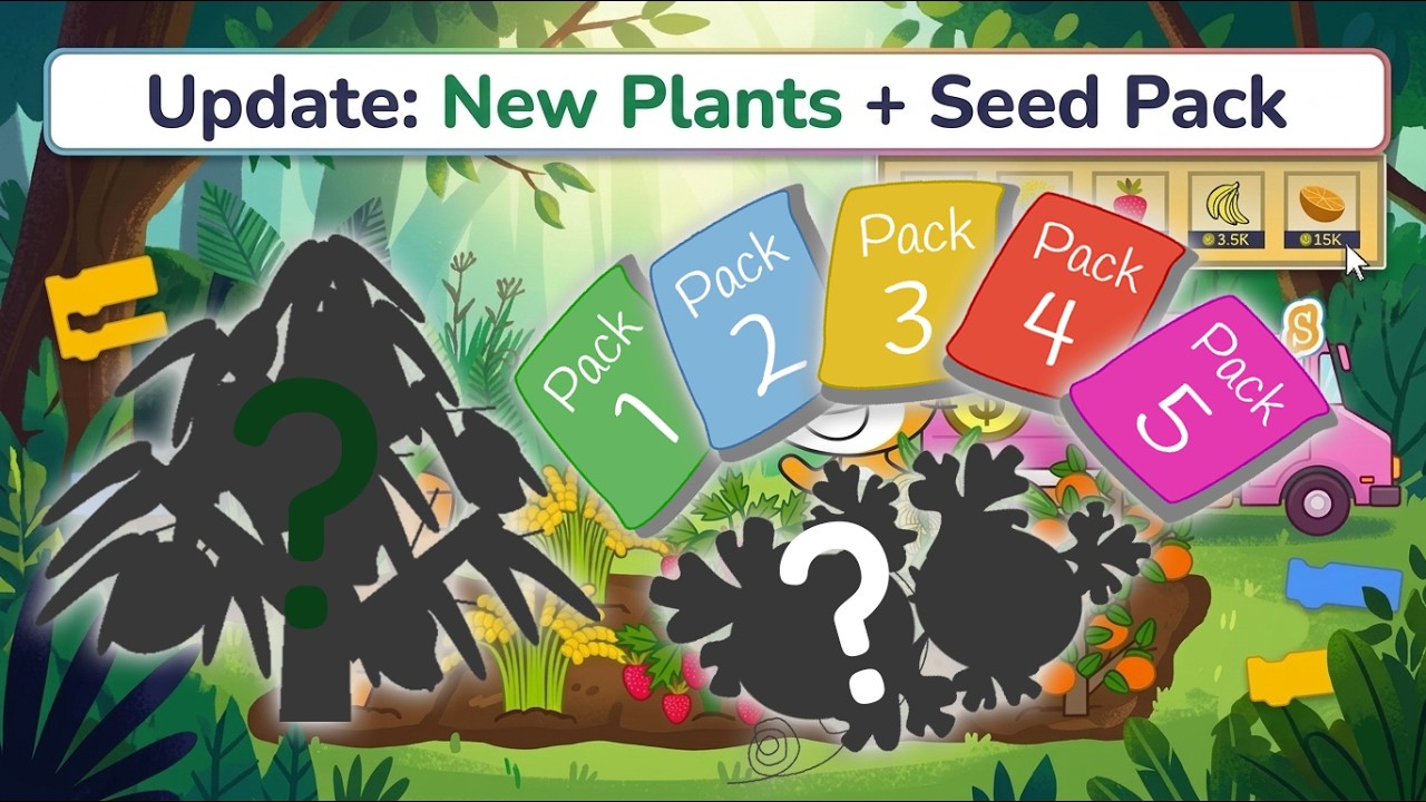 (P3) 🌱GROW A GARDEN - SCRATCH || Thêm Giống Cây Mới + Seed Packs - YouTube