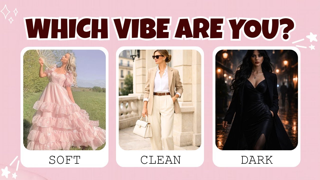 What Energy Do You Give Off? Are you a Soft,Calm or Bold type? ⭐️✨Fun Aesthetic Quiz⭐️
