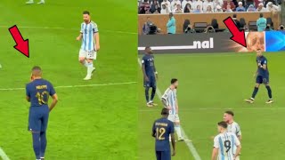 Messi provoca mbappe em comemoração e mbappe devolve a provocação !
