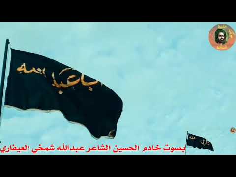 موكب خدمة الحسين ع بصوت خادم الحسين الشاعر عبدالله شمخي العيفاري
