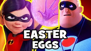 INCREDIBLES 2 Official Trailer Easter Eggs, Breakdown \& Villains Explained