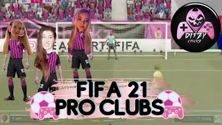 Score Glitch! Funny Pro Clubs Team |Fifa 21