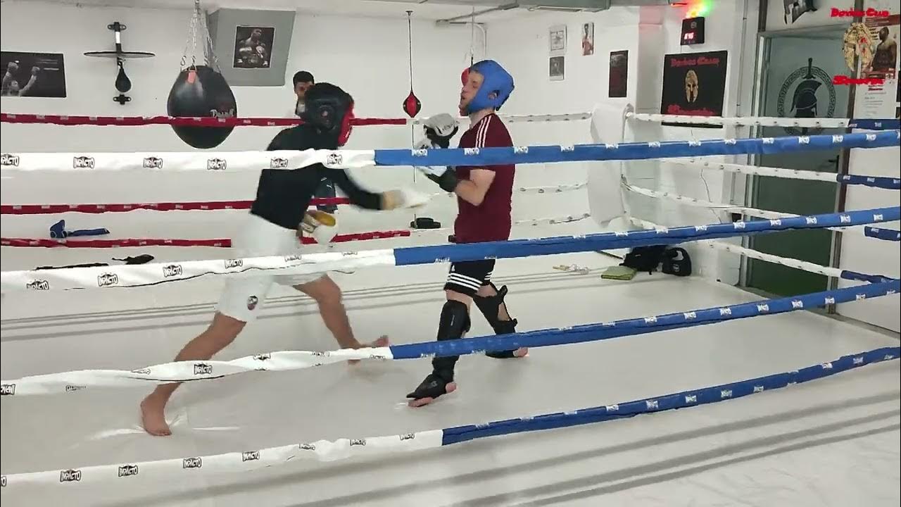 👊Sparring Boxeo👊 Pablo (esquina roja) David (esquina azul) - YouTube