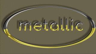 metallic effect with Gimp